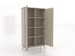 Dolap 5 1000x450x1800 mm (açık, açık meşe)