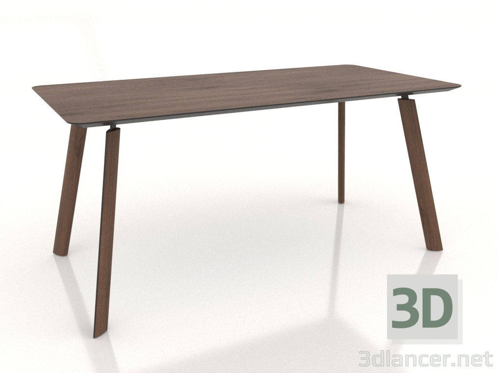 3d model Mesa de comedor BRASKO 1600x800x750 mm (roble tabaco) - vista previa