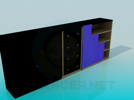 3d model Rack Low - preview 3d model Rack Low - preview