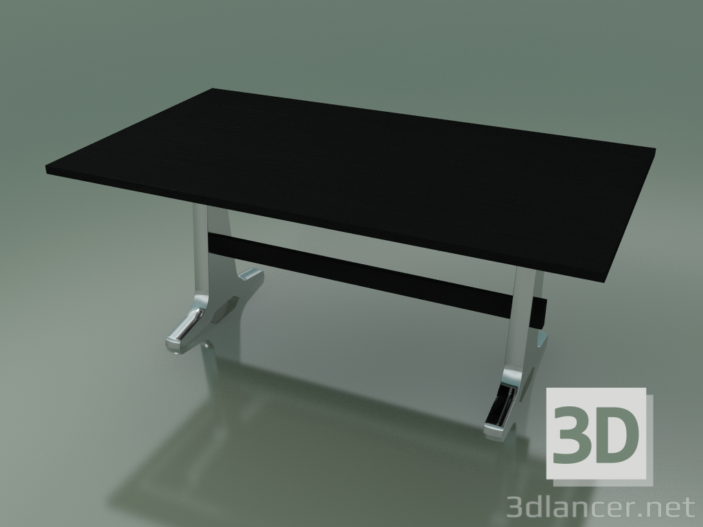 3D Modell Esstisch (134, schwarz) - Vorschau