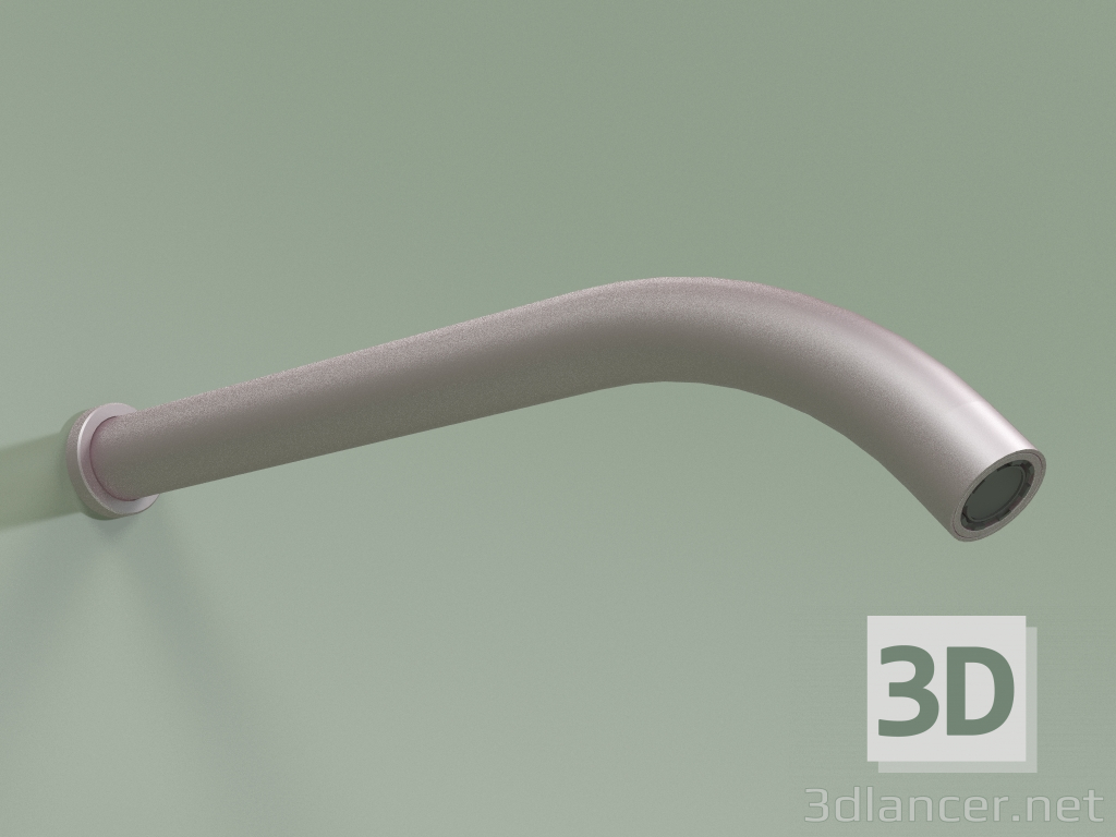 3d model Wall spout L 250mm (BC032, OR) - preview