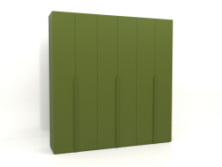 Wardrobe MW 02 paint (2700x600x2800, green)