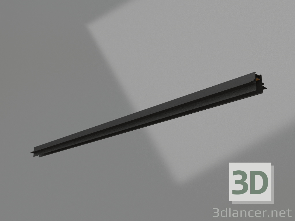 modèle 3D Rail intégré MAG-TRACK-2538-FDW-1000 (BK) - preview