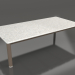 modello 3D Tavolino 70×140 (Bronzo, DEKTON Sirocco) - anteprima