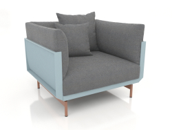 Armchair (Blue gray)