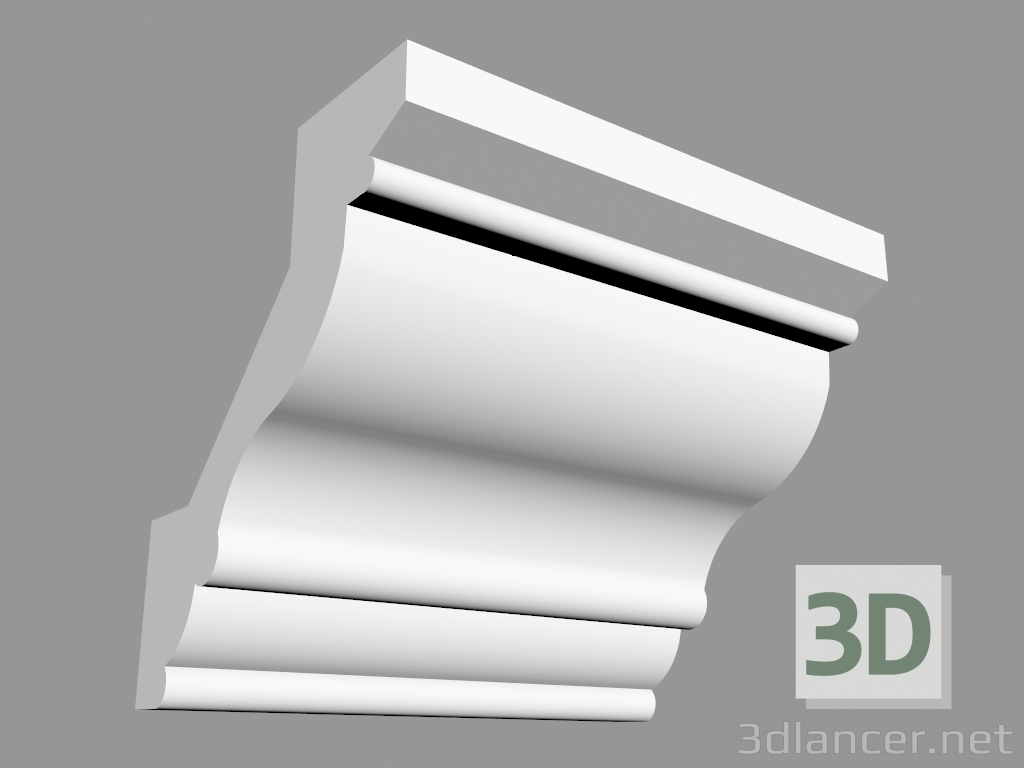 modèle 3D Corniche СХ110 (4.5 x 4.1 cm) - preview