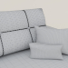 3d тканинний диван модель купити - зображення