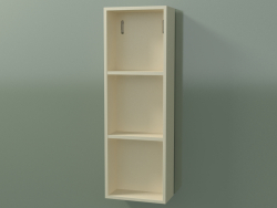 Wall tall cabinet (8DUADA02, Bone C39, L 24, P 12, H 72 cm)