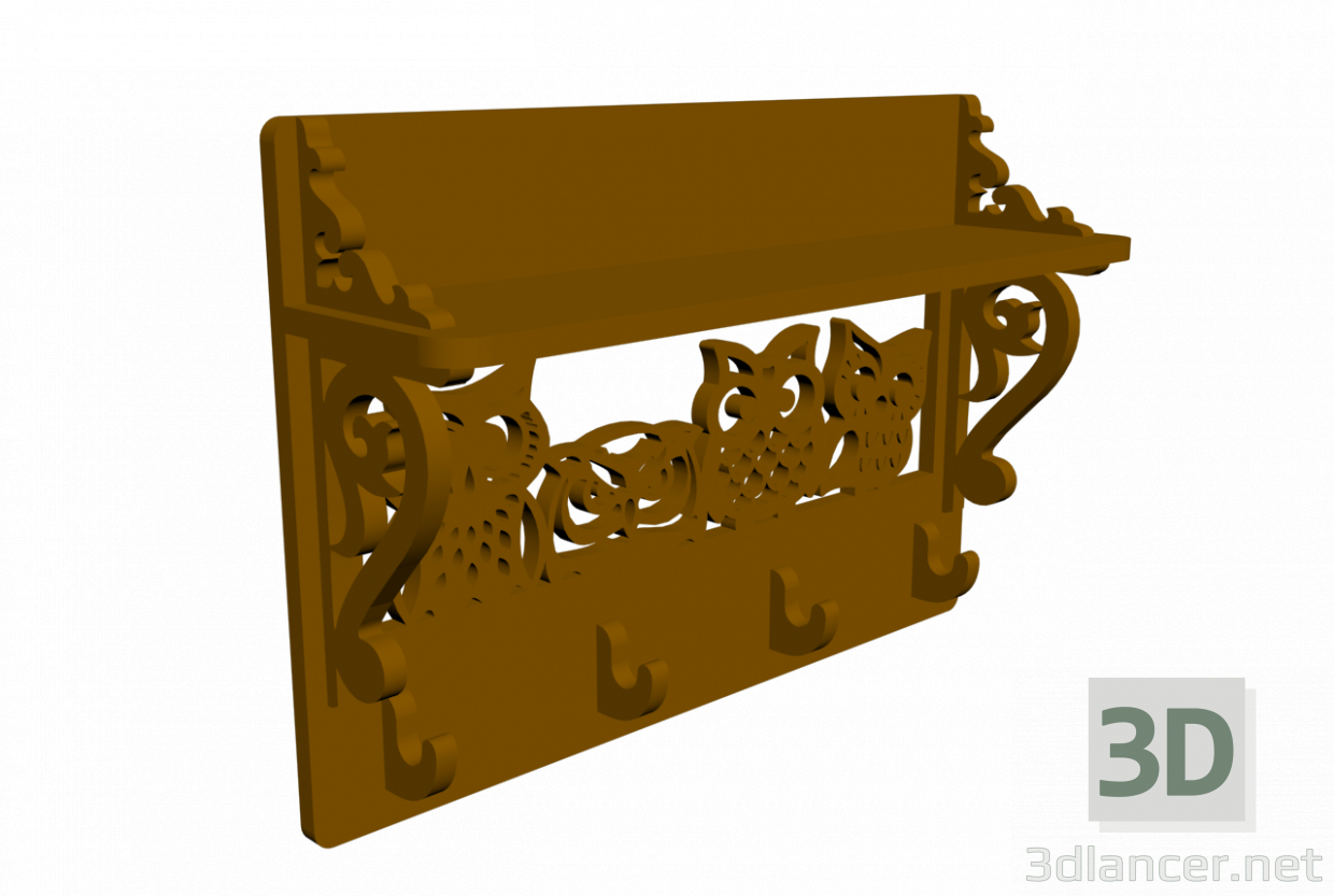 3d model Hanger - preview 3d model Hanger - preview