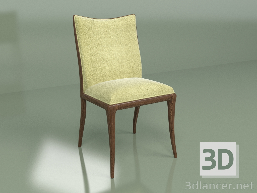 modèle 3D Chaise Florence (olivier) - preview