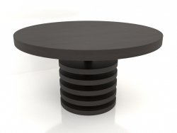 खाने की मेज DT 03 (D=1388x764, लकड़ी का भूरा गहरा)