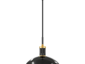 Средний бронзовый подвесной светильник Whitman