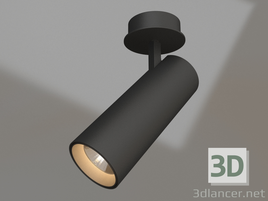 modèle 3D Lampe LGD-LUMOS-R55-16W Day4000 (BK, 25 degrés, 230V) - preview