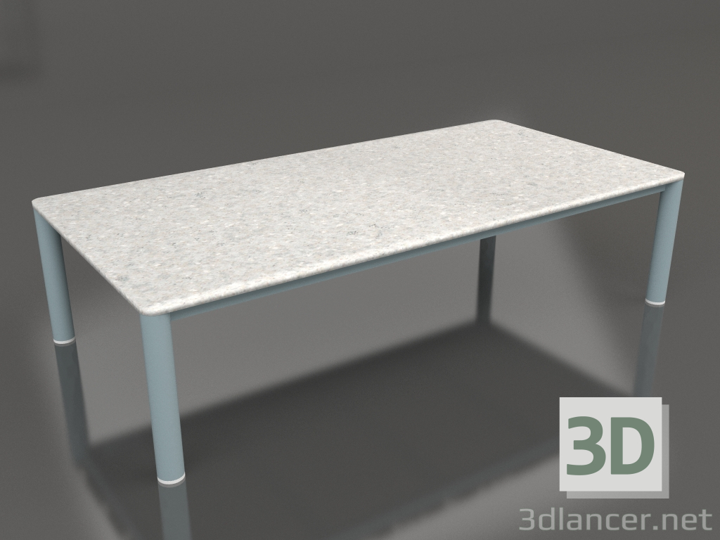 modèle 3D Table basse 70×140 (Bleu gris, DEKTON Sirocco) - preview