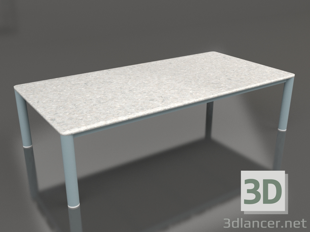 3d model Coffee table 70×140 (Blue gray, DEKTON Sirocco) - preview