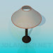 3d модель Лампа настольная с абажуром – превью