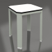 3d model Low stool (Cement gray) - preview