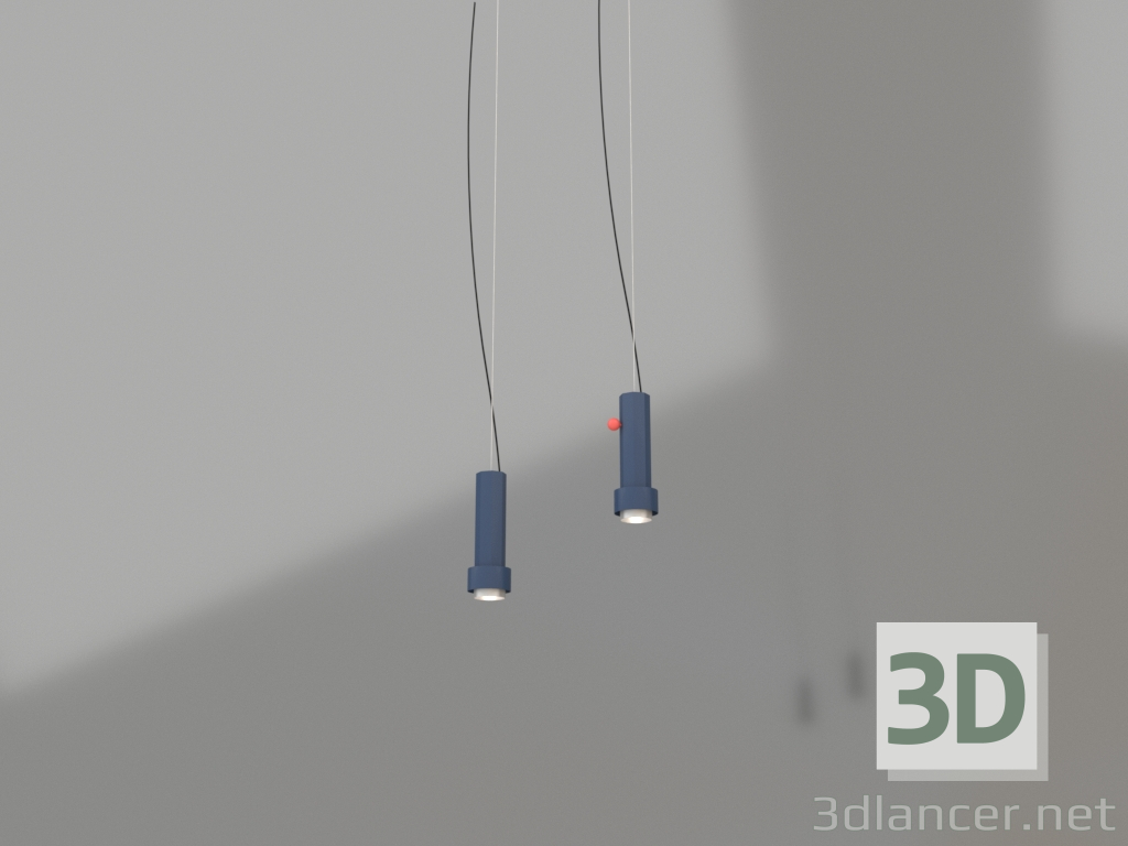 modello 3D Lampade a sospensione (PO-01-W-BV; PO-01-W-BV-D) - anteprima