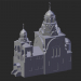 3D Modell Vladimir. Dreifaltigkeitskirche - Vorschau