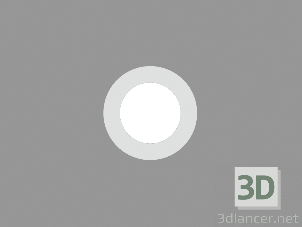3d model Lámpara de techo MINIZIP DOWNLIGHT REDONDA (S5882) - vista previa