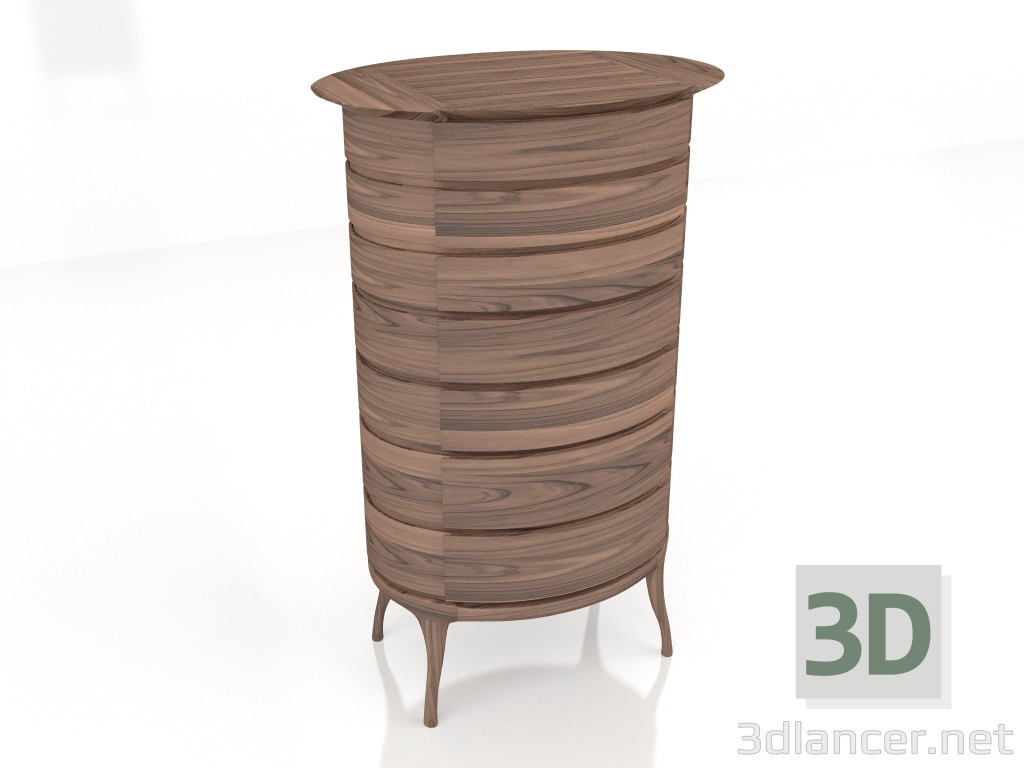 3d model Chest of drawers Bandeja - preview