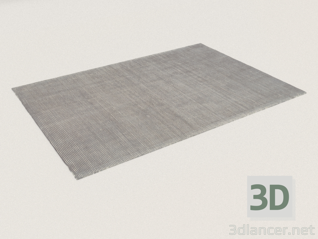 modello 3D Tappeto IVETTE COLOMBA SELVAGGIA (160x230) - anteprima