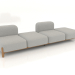 3D Modell Modulares Sofa (Komposition 15) - Vorschau