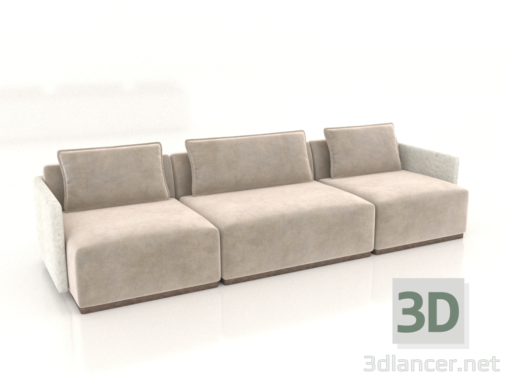 3d model Sofa DOMUS No. 1 - preview 3d model Sofa DOMUS No. 1 - preview