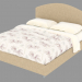 3d model Double bed Magnolia - preview