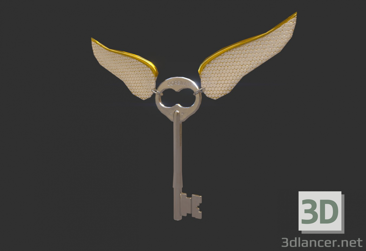 3D Modell Schlüssel - Vorschau