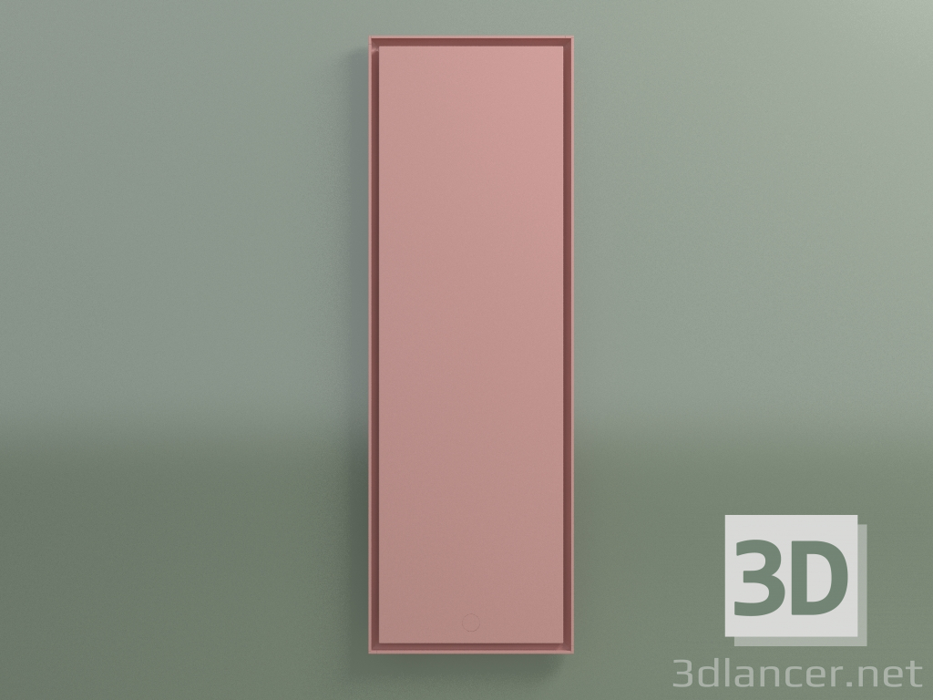 3 डी मॉडल रेडिएटर फेस जीरो (1800x600, गुलाबी - आरएएल 3015) - पूर्वावलोकन