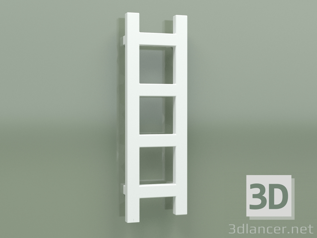 3d model Heated towel rail Easy One (WGEAN064020-S1, 640x200 mm) - preview
