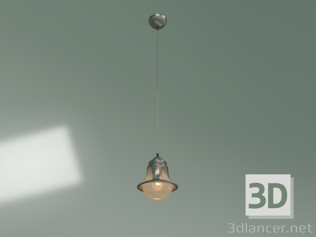 modello 3D Lampada a sospensione 50055-1 (bronzo antico) - anteprima
