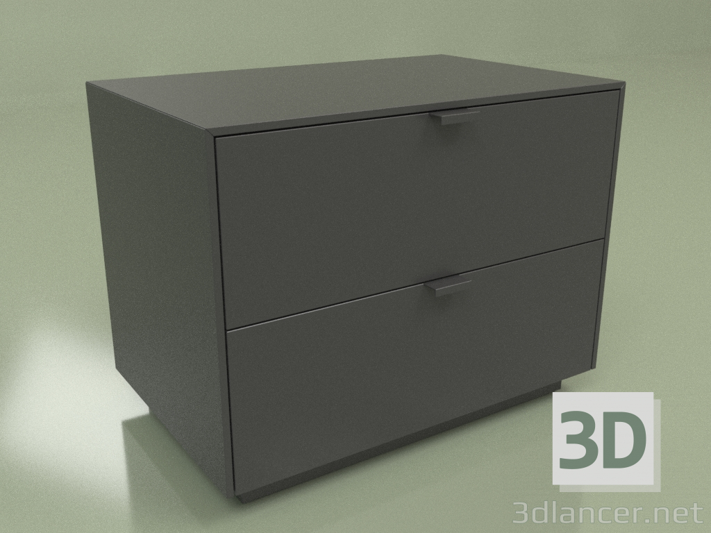 3d model Bedside table Folio D2 (5) - preview