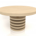 3d модель Стол обеденный DT 03 (D=1388x764, wood white) – превью
