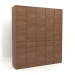 3d model Wardrobe MW 03 wood (2500x580x2800, wood brown light) - preview