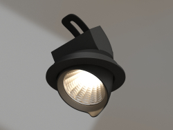 Lámpara LTD-EXPLORER-R130-20W Warm3000 (BK, 38 grados, 230V)