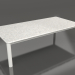 modello 3D Tavolino 70×140 (Grigio agata, DEKTON Scirocco) - anteprima