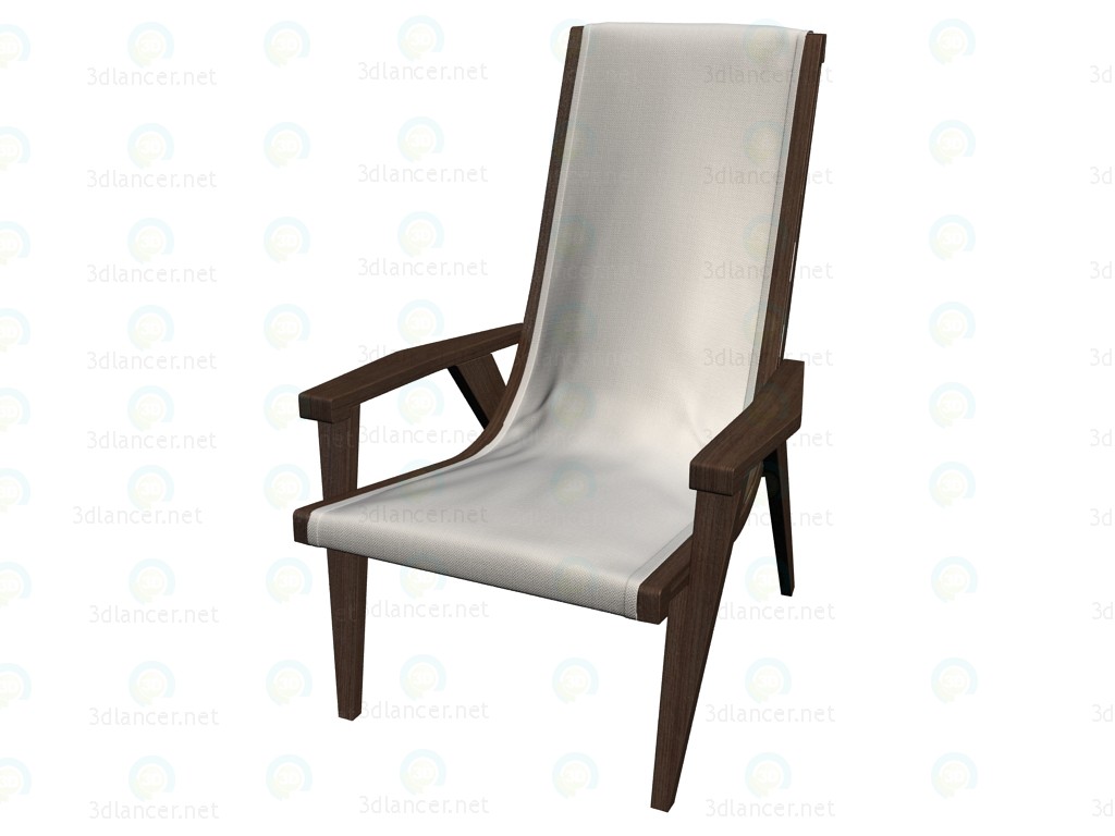 3d model Silla PJ99L - vista previa