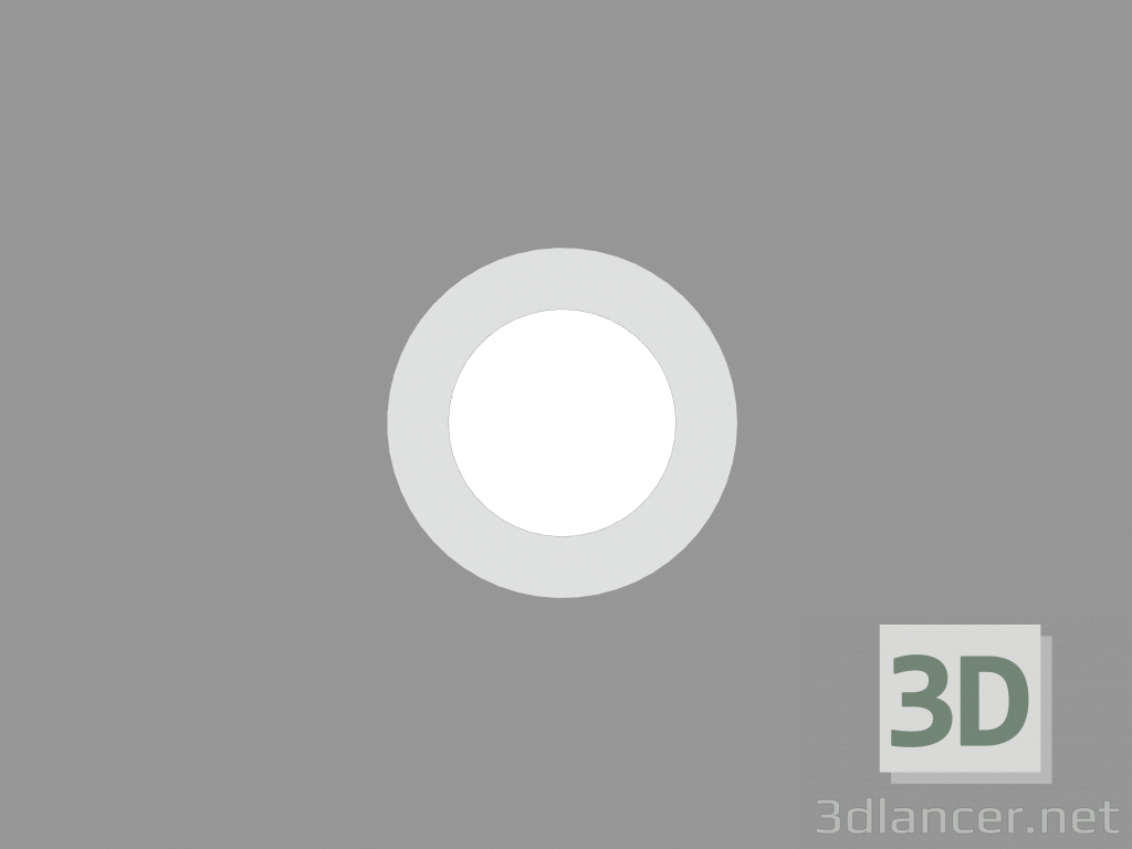 3d model Lámpara de techo MINIZIP DOWNLIGHT REDONDA (S5882W) - vista previa