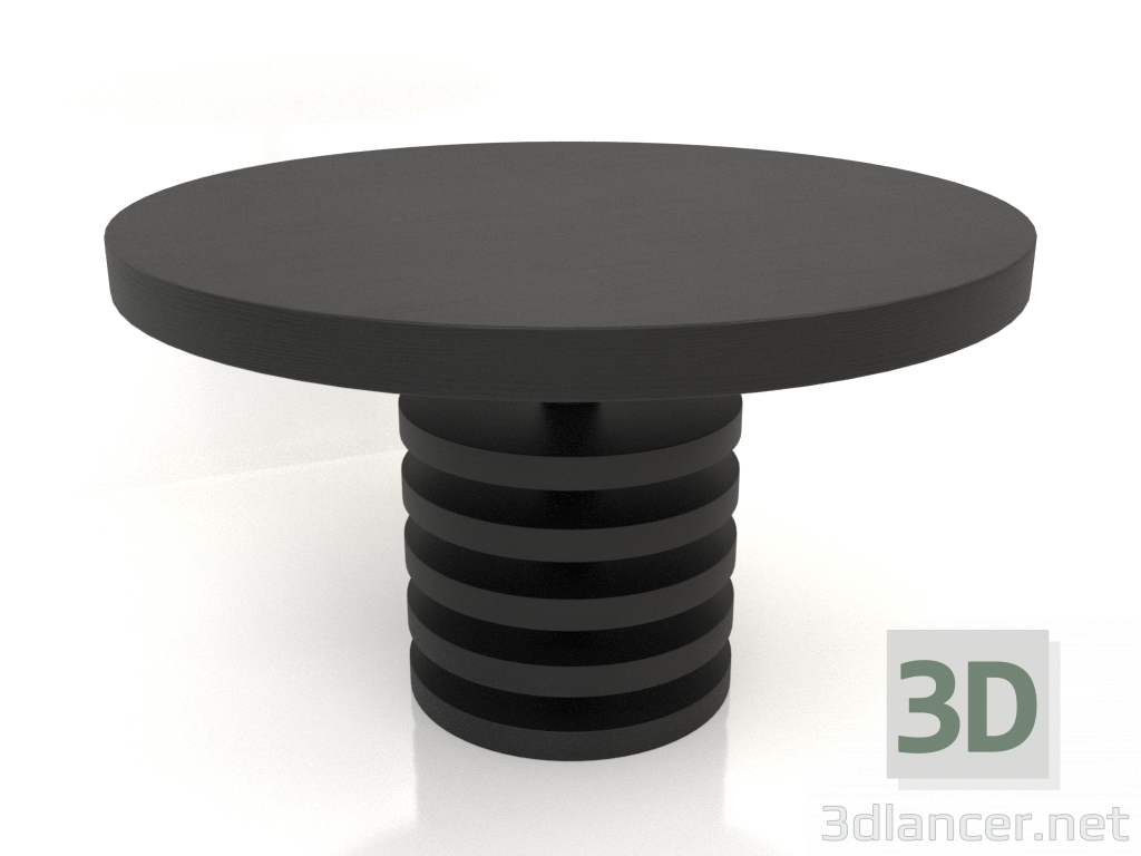 Modelo 3d Mesa de jantar DT 03 (D=1288x765, madeira preta) - preview