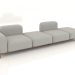 3D Modell Modulares Sofa (Komposition 17) - Vorschau