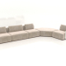 3D Modell Sofa DOMUS Nr. 2 - Vorschau