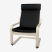 3d model Poang armchair 2 - preview