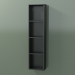 3d model Wall tall cabinet (8DUAEA01, Deep Nocturne C38, L 24, P 12, H 96 cm) - preview