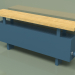 3d модель Конвектор - Aura Bench (240х1000х146, RAL 5001) – превью