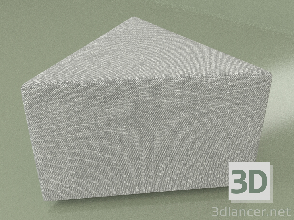 modèle 3D Pouf Origami - preview