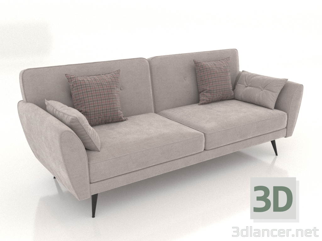 3 डी मॉडल सोफा बेड एडिनबर्ग (क्रीम) - पूर्वावलोकन