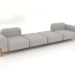 3D Modell Modulares Sofa (Komposition 18) - Vorschau