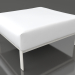 3d model Sofa module, pouf (Agate gray) - preview